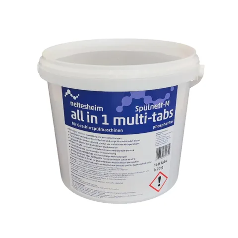 Spülmaschinentabs, Verbraucherprodukte